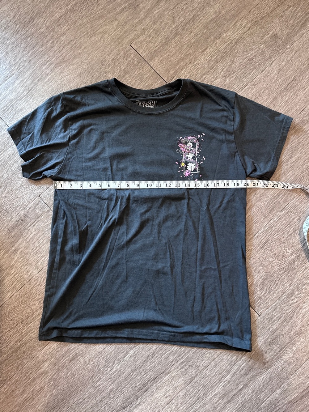 Fresh Laundry Pink and Gray Dragon T-Shirt - Picture 7 of 8